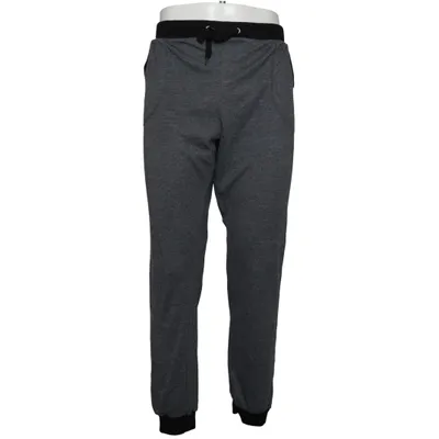 Pantalon de survêtement (Gris, Noir) de Junior Coton, Polyester