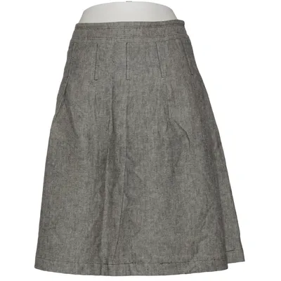Skirt (Gray) from Zero Base Cotton, Linen, Polyester