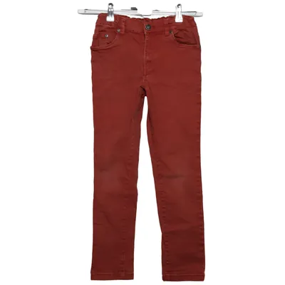 Jean (Rouge) de Yigga Coton, Élasthane, Polyester