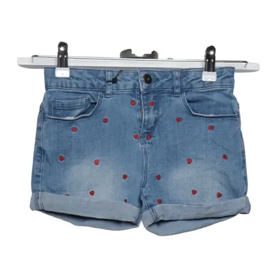 Denim shorts (Blue, Red, Multicolored) from Vertbaudet Cotton, Elastane, Polyester, Viscose