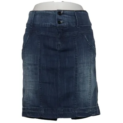 Denim skirt (Blue) from Benetton Jeans Cotton, Elastane