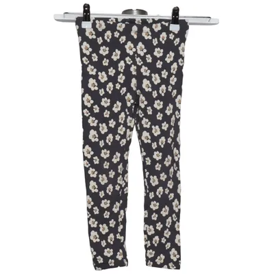 Leggings (Schwarz, Beige) von Topolino Elasthan, Bio-Baumwolle