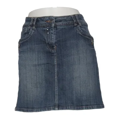 Denim skirt (Blue) from Camaïeu