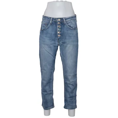 Jeans (Blå) från Place du Jour Bomull, Elastan