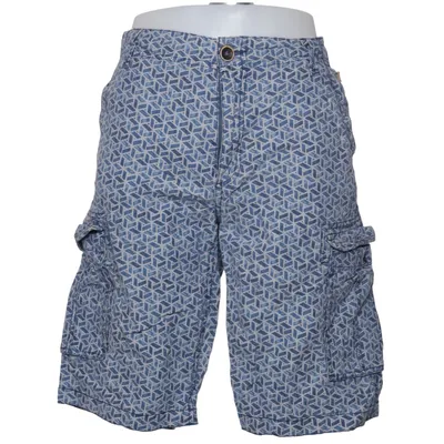 Cargo shorts (Blauw, Wit) van Petrol Industries Katoen