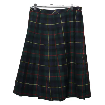 Kilt (Blå, Grøn, Flerfarvet) fra Smarti Viscose, Uld