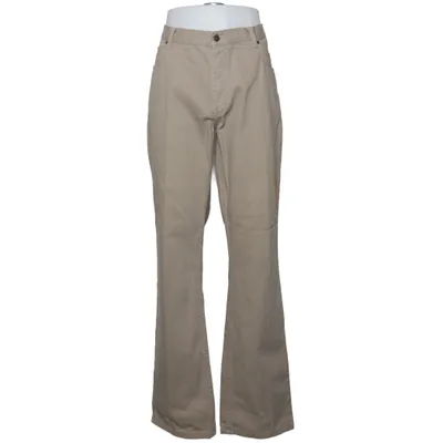 Spijkerbroek (Beige) van Oldaxe Katoen
