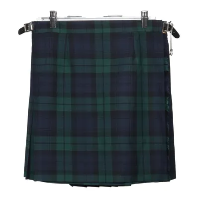 Kilt (Blauw, Groen) van James Pringle Weavers Leer, Metallvezel, Polyester, Wol