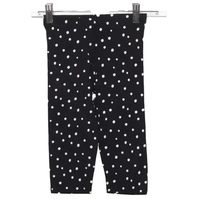 Legging (Noir, Blanc) de Mango Coton, Élasthane