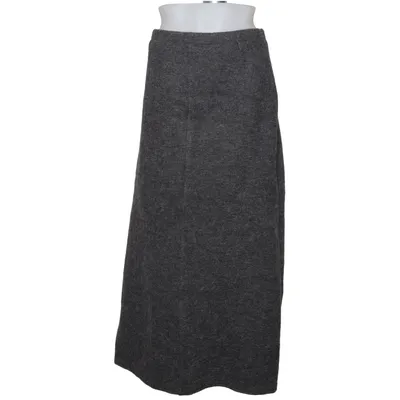 Jupe longue (Gris) de Fabrizio Lenzi Polyamide, Laine