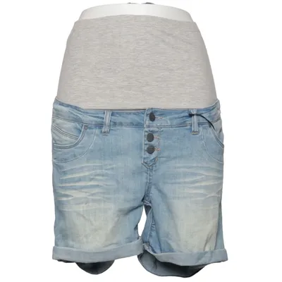 Short maternité (Bleu, Gris) de Mamalicious