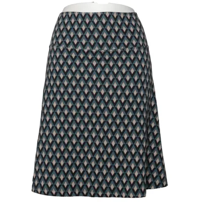 Skirt (Black, Blue, Multicolored) from Zilch Cotton, Elastane