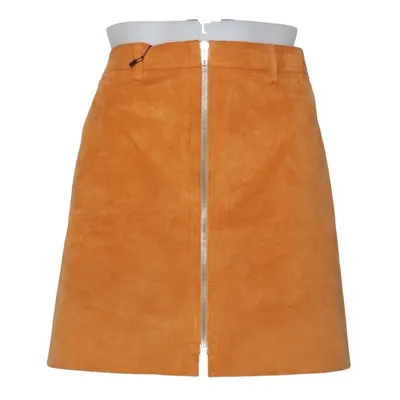 Leren rok (Bruin) van Conbipel