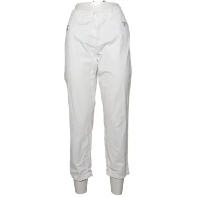 Chinos (Wit) van Bogner Katoen, Elastaan
