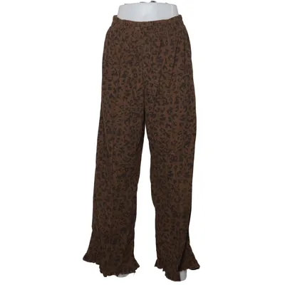 Palazzo broek (Bruin) van Friful Polyester