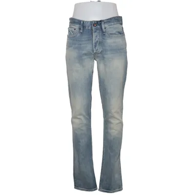 Jeans (Razor) von Denham Baumwolle, Elasthan, Leder
