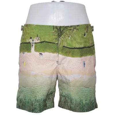 Badshorts (Grön, Beige, Flerfärgad) från Orlebar Brown Polyester