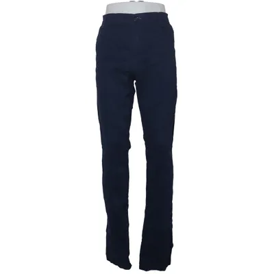 Chinos (Blauw) van Alessandro Salvarini Katoen, Elastaan