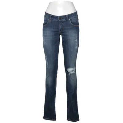 Jeans (Blå) från Met Bomull, Elastan