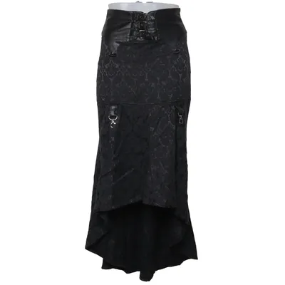Långkjol (Svart) från Dracula Clothing Bomull, Elastan