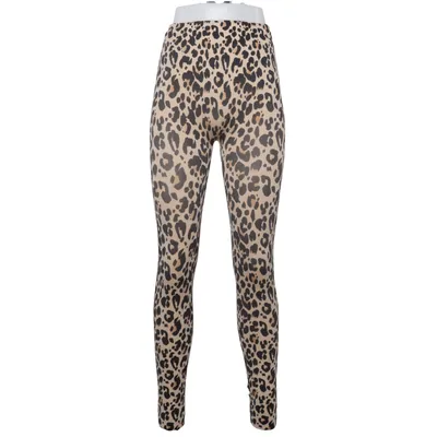 Leggings (Beige, Black) from Fascino Elastane, Polyamide