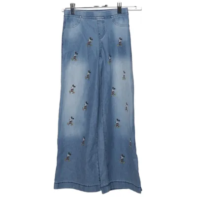 Jegging (Blauw) van H&M Katoen, Elastaan, Polyester