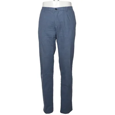 Pantalon de costume (Bleu) de Mr Marvis Élasthane, Coton biologique