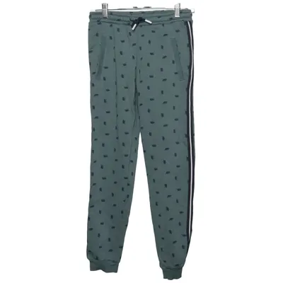 Pantalon de survêtement (Vert, Bleu) de Kids Coton, Élasthane, Polyester