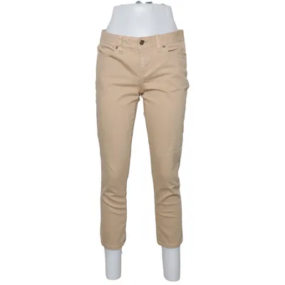 Driekwart broek (Beige) van Tory Burch Katoen, Elastaan