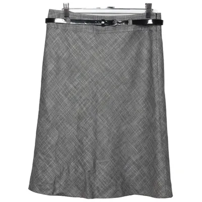 Nederdel (Grå) fra Savannah Polyester, Viscose