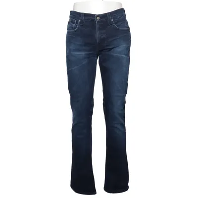 Spijkerbroek (Blauw) van Nudie Jeans Katoen, Polybutyleen
