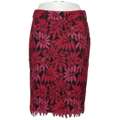 Rok (Roze, Zwart, Meerkleurig) van Claudia Sträter Katoen, Elastaan, Polyamide, Polyester, Viscose
