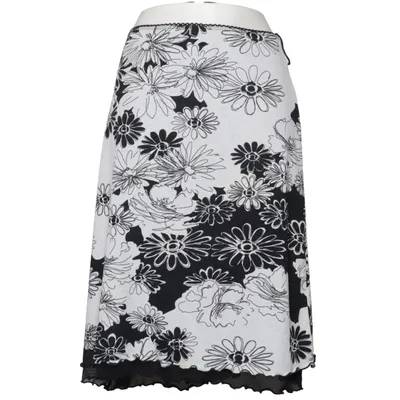 Jupe (Noir, Blanc, Multicolore) de Infinity Polyester