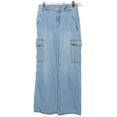 Cargo pants (Nkfrose Hw Wide Cargo Jeans) from Name It Cotton, Polyester