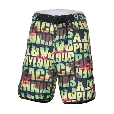 Swim shorts (Black, Yellow, Green) from 69Slam Polyester