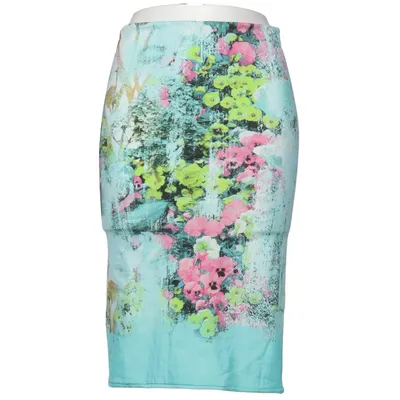 Rok (Blauw, Meerkleurig) van Roberto Cavalli Elastaan, Polyamide