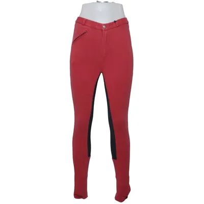 Reithose (Rot, Schwarz) von Pfiff Baumwolle, Elasthan