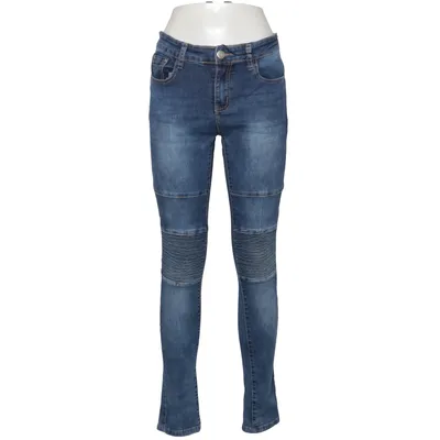 Spijkerbroek (Blauw) van Miss RJ Katoen, Elastaan, Polyester