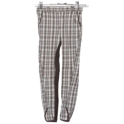 Reithose (Weiß, Braun, Blau) von Pfiff Baumwolle, Elasthan, Polyamid, Polyurethan