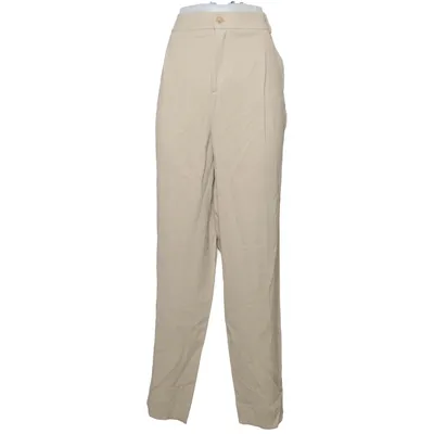 Kostuumbroek (Beige) van Xandres Elastaan, Linnen, Polyamide, Polyester, Viscose