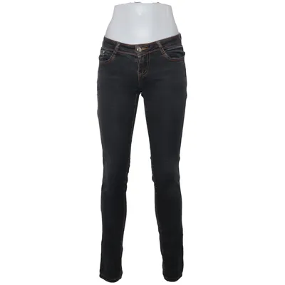 Jeans (Schwarz) von R Jonaco Baumwolle, Elasthan, Polyester