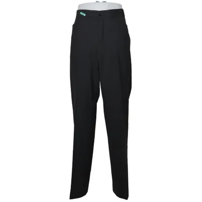 Kostuumbroek (Zwart) van Abrams Elastaan, Polyester, Wol