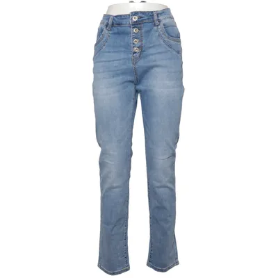 Jeans (Blue) from Karostar Cotton, Elastane, Polyester