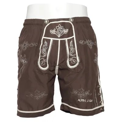 Lederhosen (Brun) från Alpin de Luxe Polyester