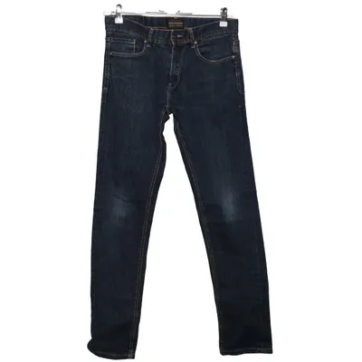 Spijkerbroek (Blauw) van Zara Jeans Katoen, Elastaan