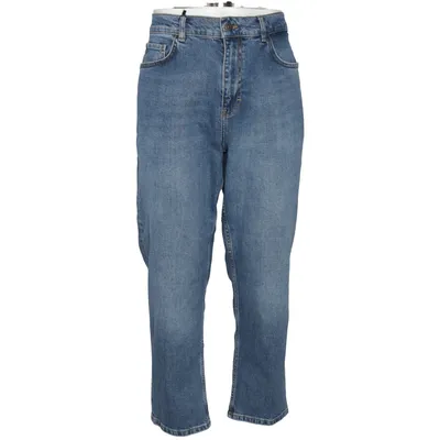 Jeans (High waist mom fit jeans) fra Blue Ridge Bomuld, Elastan