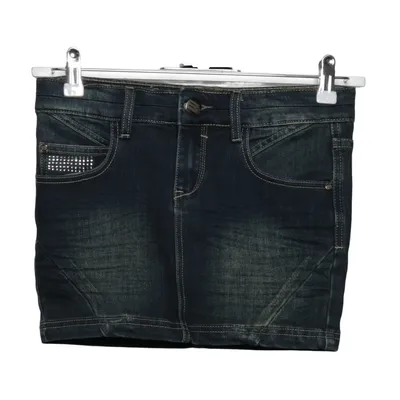Denim skirt (Blue) from Beavers Cotton, Elastane, Polyester