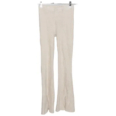 Manchesterbyxor (GAA-SBMARA SPLIT PANTS) från Shoeby Bomull, Elastan, Polyester