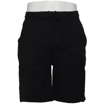 Short de jogging (Noir) de NK Coton, Élasthane