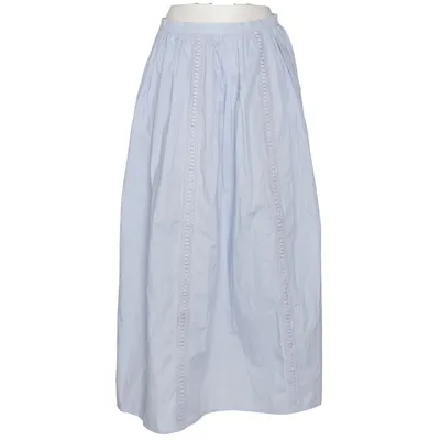Maxi rok (Blauw) van Iris & Ink Katoen, Polyester